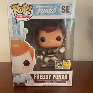 Funko POP Freddy Funko as White PowerRanger